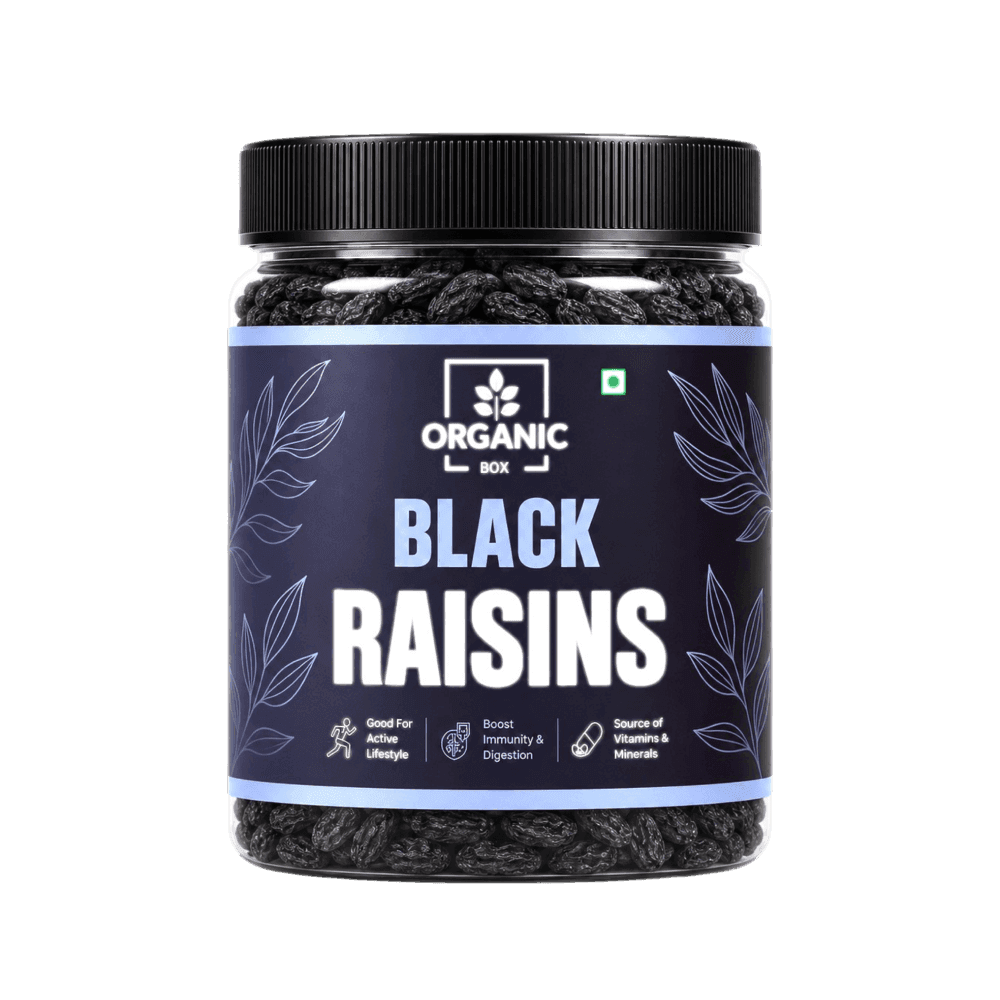 Organic Box Black Raisins
