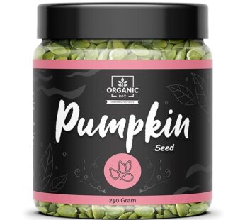 Organic Box 100% Natural & Premium Pumpkin Seeds 250gm – Raw Pumpkin Seeds for Eating | Immunity Booster and Protein Rich Seeds | Healthy Diet Snacks – Diwali Gift Pack