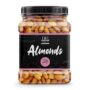 Organic Box 100% Natural and Premium California Almonds | Quality Badam Giri | Badam - Bold Size | Real Nuts | Whole Natural Badam Dry Fruits (500gm) - Diwali Gift Pack