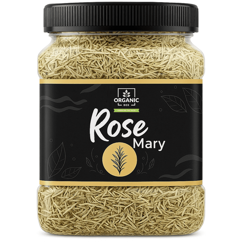 Organic Box-Dry Rosemary Loose Leavess-For Hair Growth & Care Natural Rosemary Herbal Tea For Weight Loss(100 Gram)